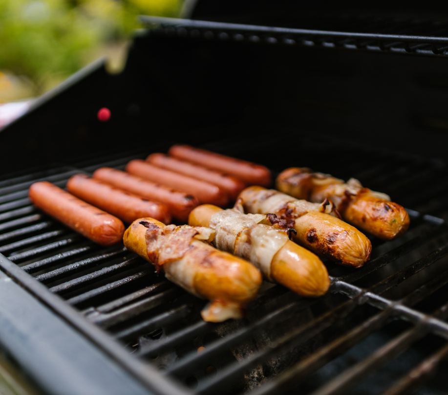 Outdoor BBQ Hotdogs
