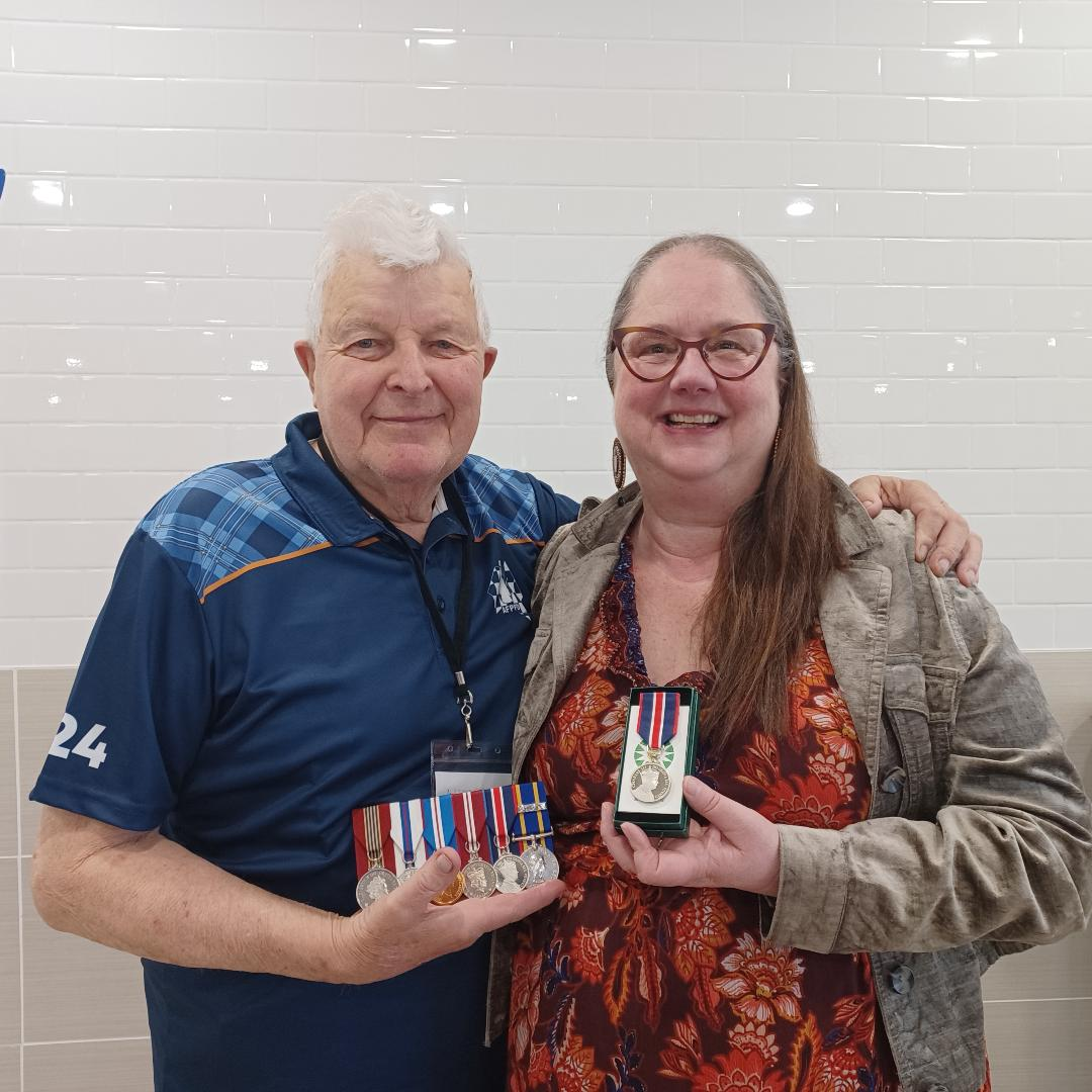 Garth Hampson and Karen Roach