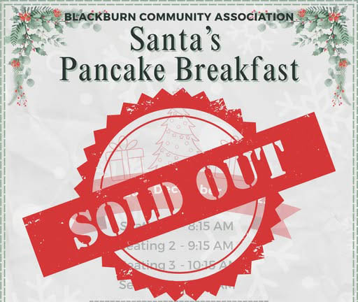 Pancake Breakfast Sold Out