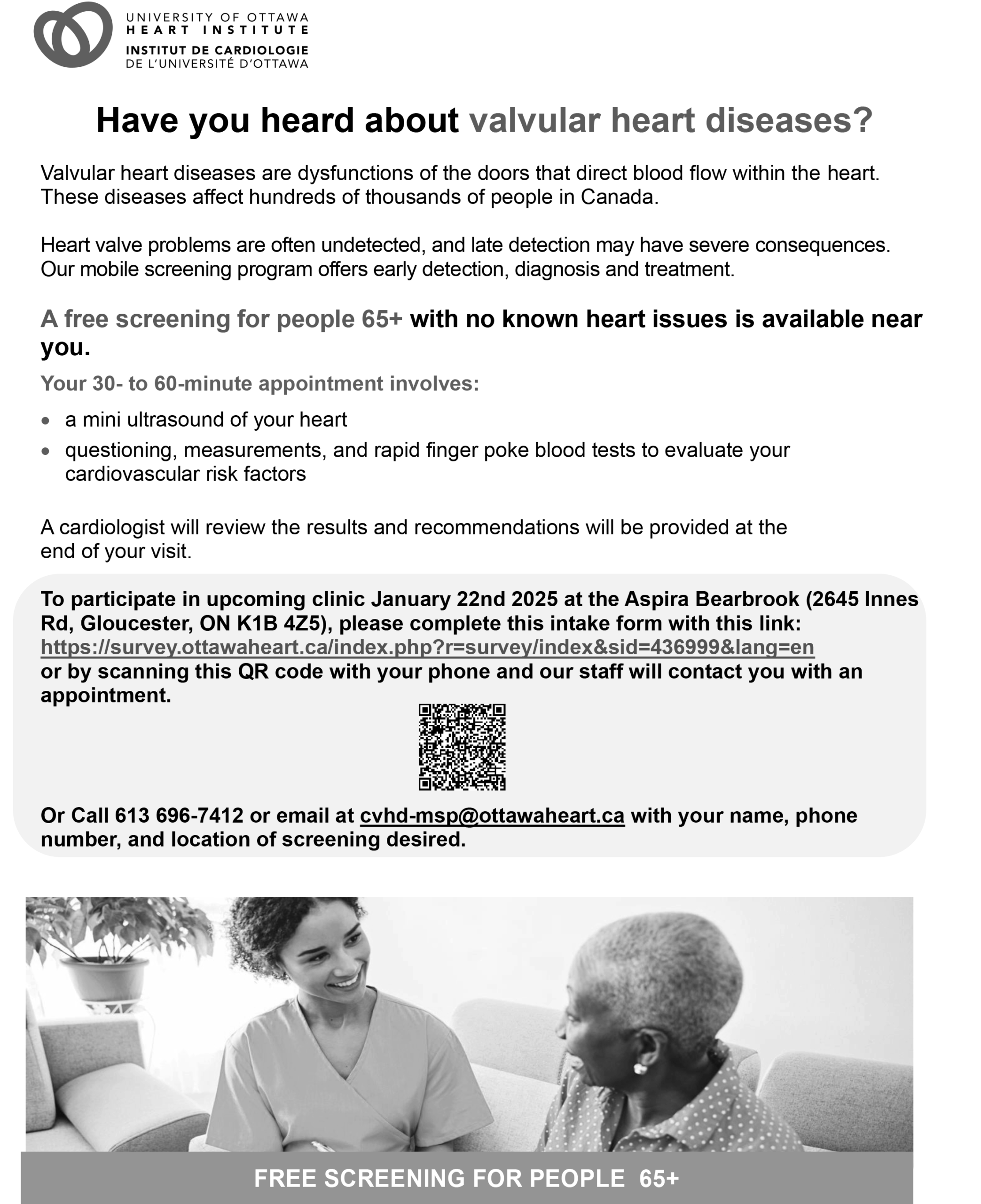 Heart Valve Screening January 2026