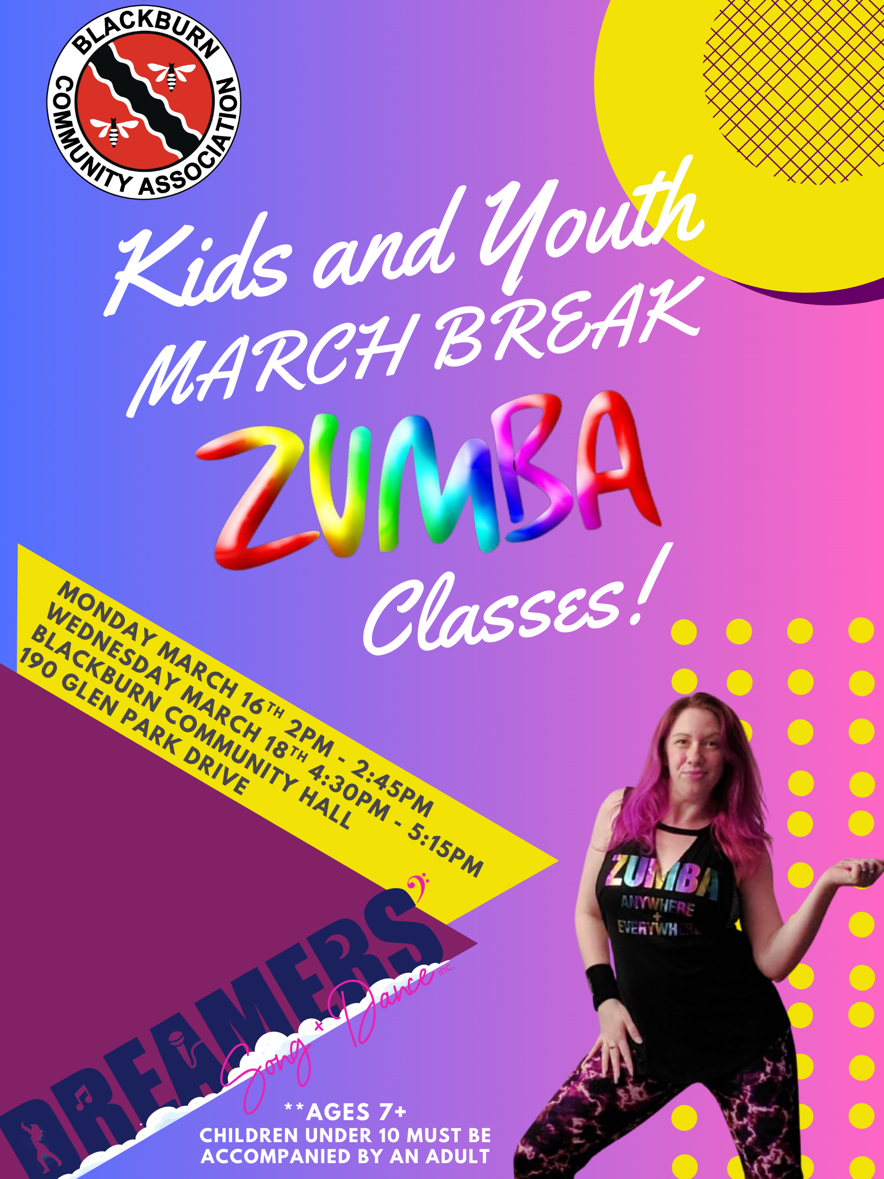 March Break Kids Youth Zumba