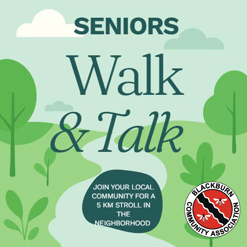 Blackburn Seniors Walk and Talk
