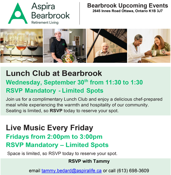 Aspira Events September 2026