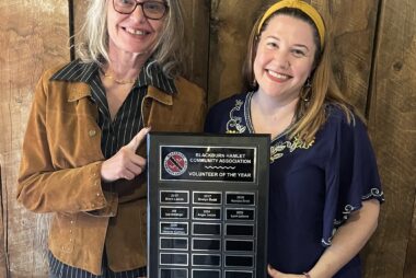 2026 Volunteers of the Year Lisa Margeson and Melanie Mathieu