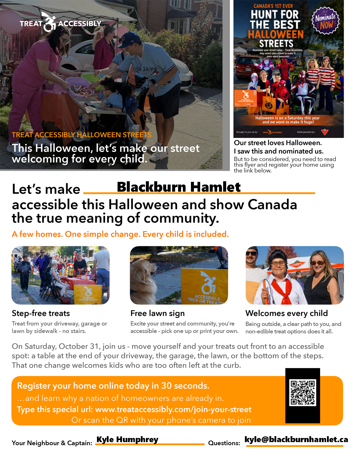 Treat Accessibility Flyer