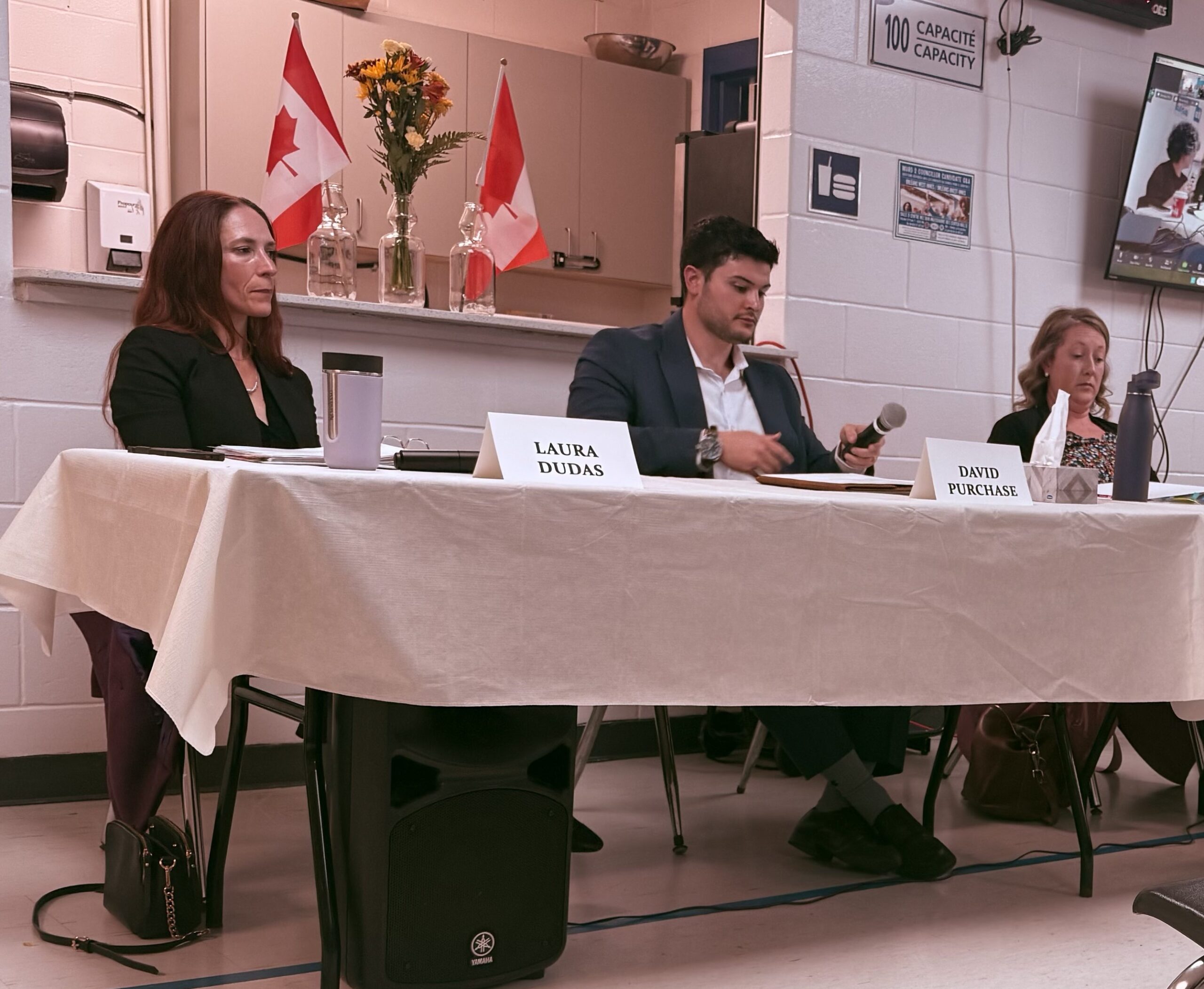 Laura Dudas, David Purchase, Jenna Jessop